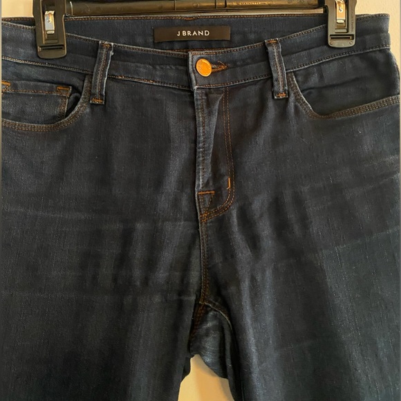 J Brand Dark Stretchy Skinny Jeans, size 28 - Picture 5 of 8